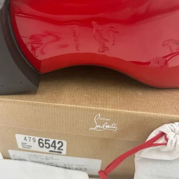 Men's Christian Louboutin surcity lace up Oxford size 42.5 made in Italy - Picture 5 of 8